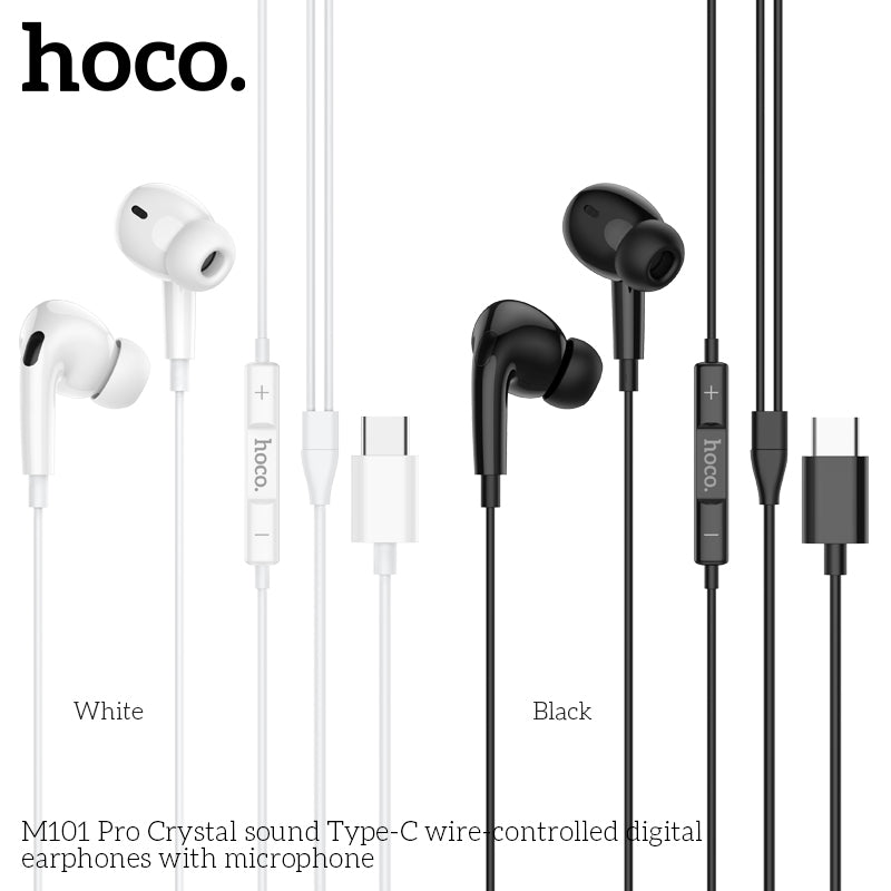 HOCO M101 Pro Earphones Type-C Wired