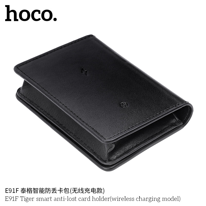 HOCO E91F Wallet Tracker – Apple Find My & Wireless Charging