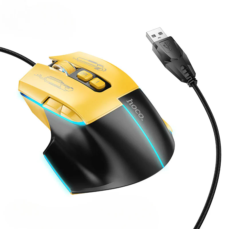 Best Gaming Mouse in Pakistan 2026 — HOCO GM31 RGB Wired