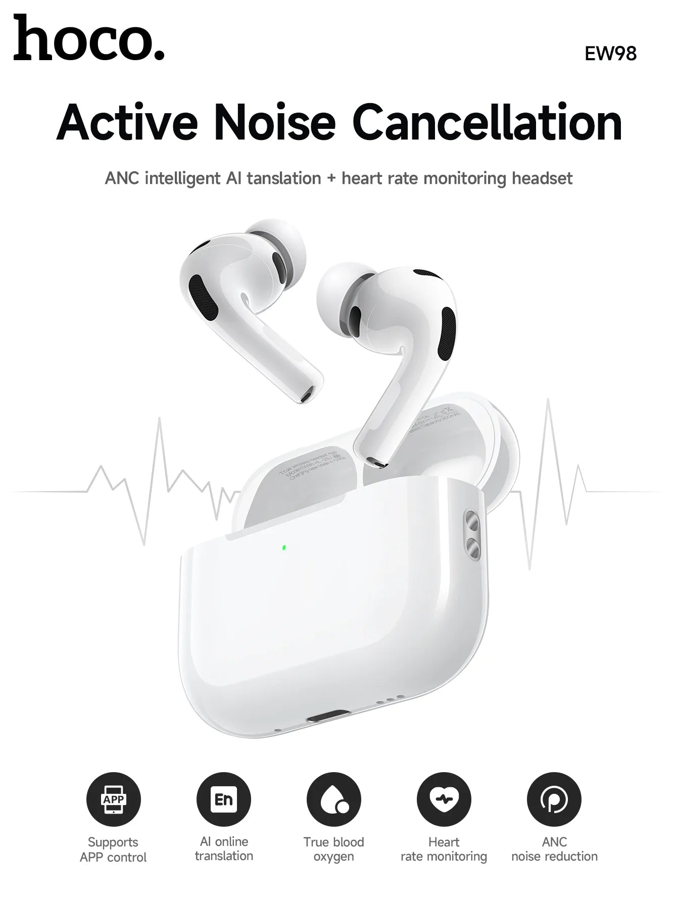 HOCO EW98 best AirPods alternative in Pakistan wireless earbuds