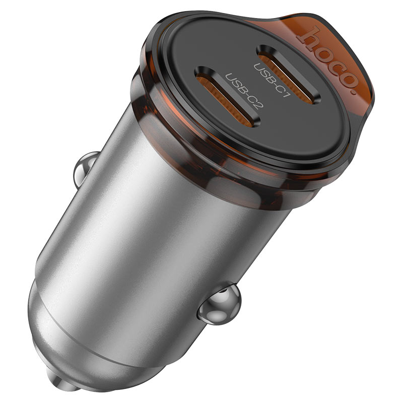Best Car Charger Pakistan 2026 — HOCO NZ16B 45W Dual Type-C