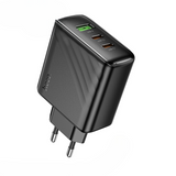 HOCO CS26A Fast Charger Pakistan – 2x Type-C USB-A Smart Distribution