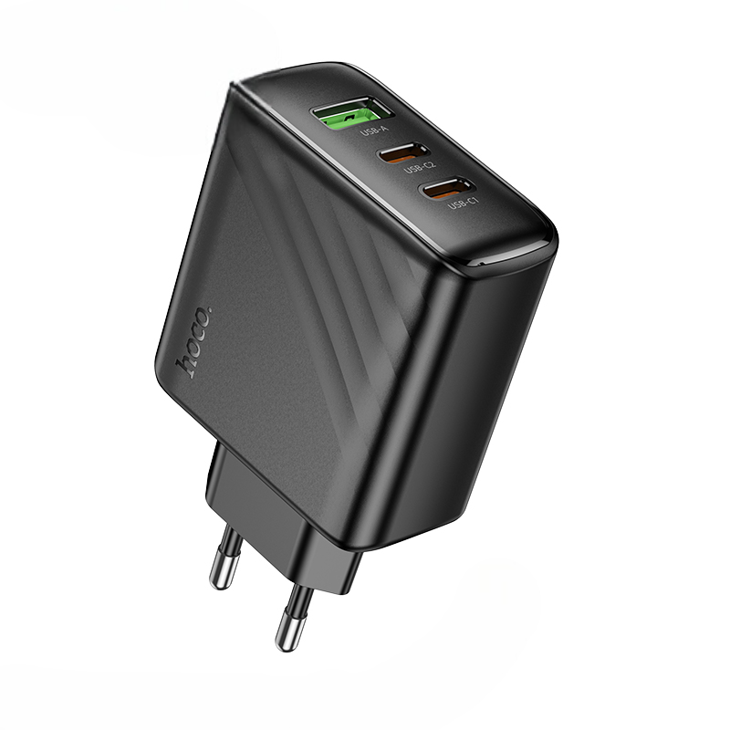 HOCO CS26A Fast Charger Pakistan – 2x Type-C USB-A Smart Distribution