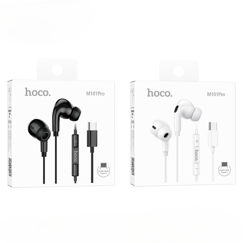 HOCO M101 Pro Crystal Sound Type-C Wired Earphones Pakistan