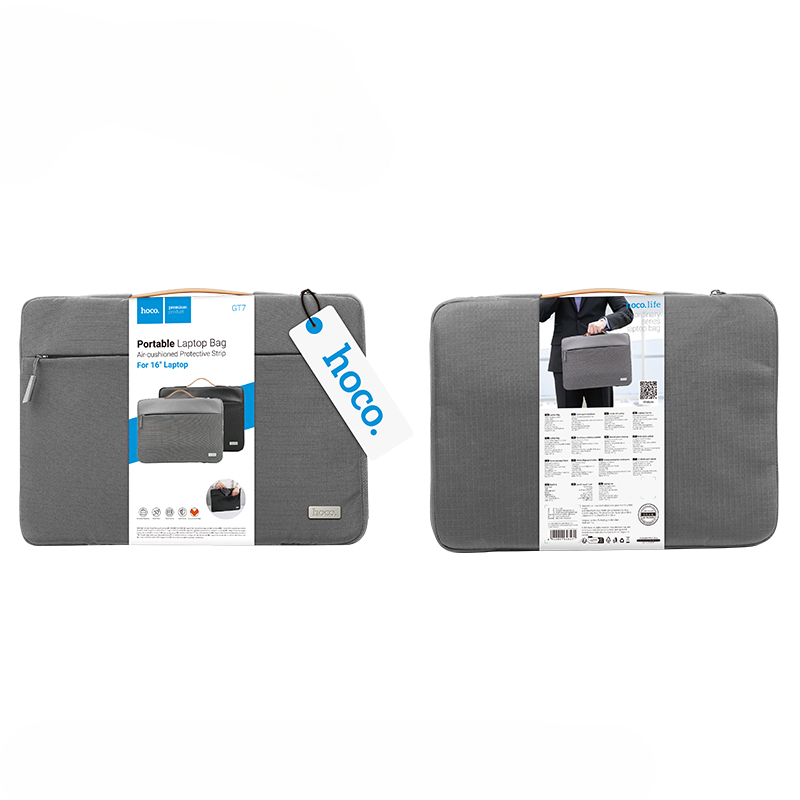 HOCO GT7 Laptop Bag Front Storage Pocket hocopk.com