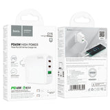 Hoco PD65W high power charger set packaging on a white background