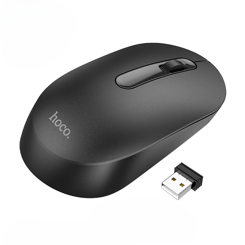 HOCO GM14 Platinum 2.4G Wireless Mouse Black Pakistan