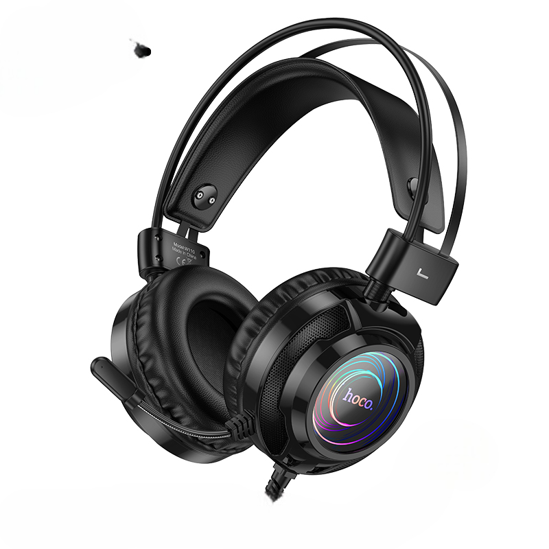 HOCO W110 Resource RGB Gaming Headphones Black Pakistan