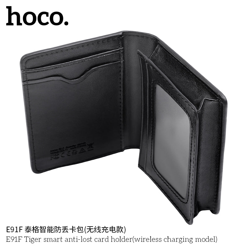 HOCO E91F Wallet Tracker – Apple Find My & Wireless Charging