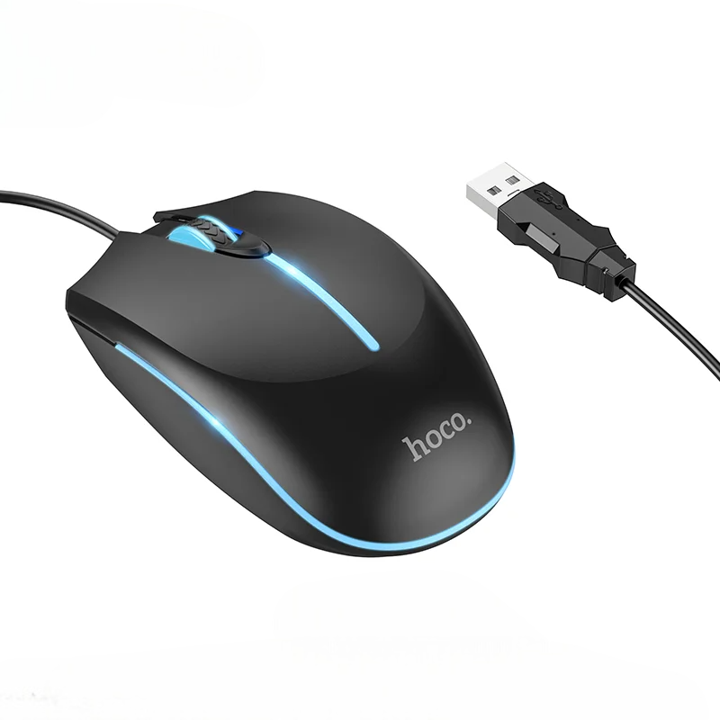 HOCO GM37 Wonderful 2400 DPI Wired Gaming Mouse Pakistan