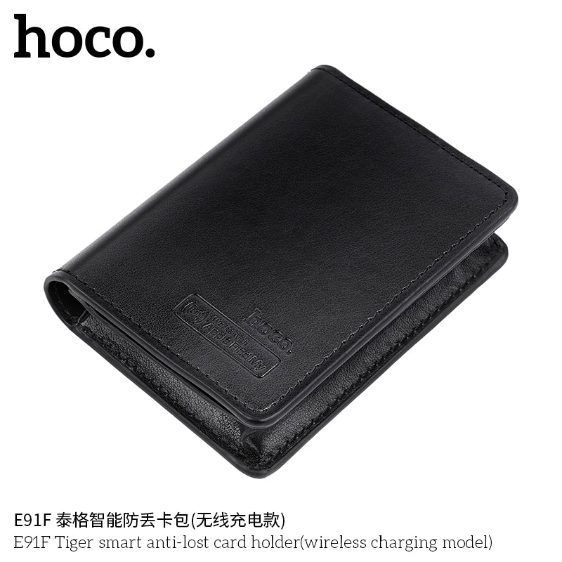 HOCO E91F Wallet Tracker – Apple Find My & Wireless Charging