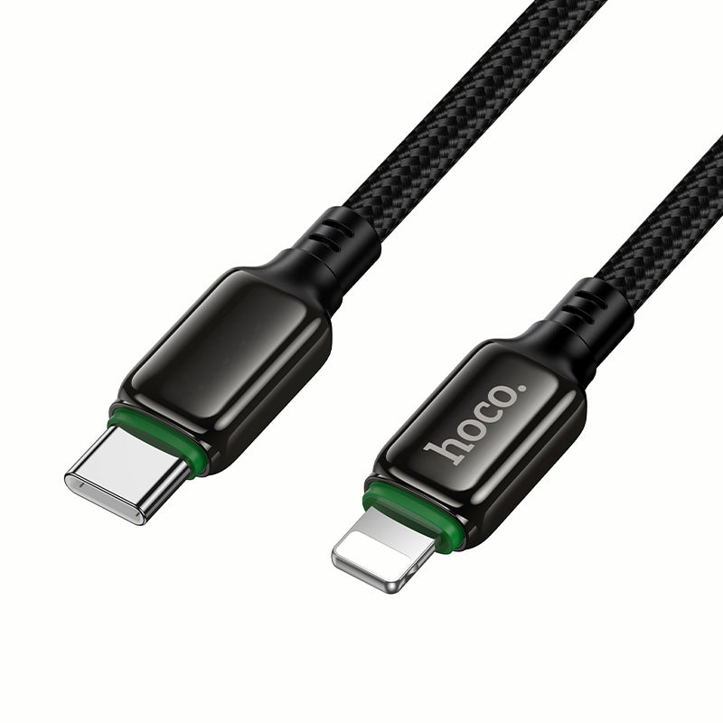 HOCO X127 Exceed USB-C to Lightning 30W Cable – 1m Black