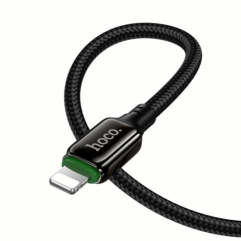 HOCO X127 Exceed USB-C to Lightning 30W Cable – 1m Black