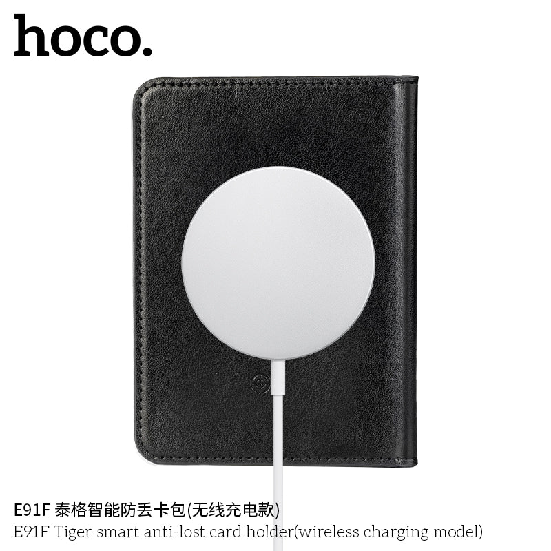 HOCO E91F Wallet Tracker – Apple Find My & Wireless Charging