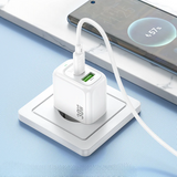 HOCO CS55A Type-C PD 30W USB-A QC3.0 Fast Charger hocopk.com