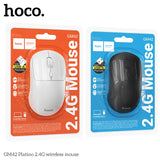 HOCO GM42 Platino Wireless Silent Mouse Black White hocopk.com