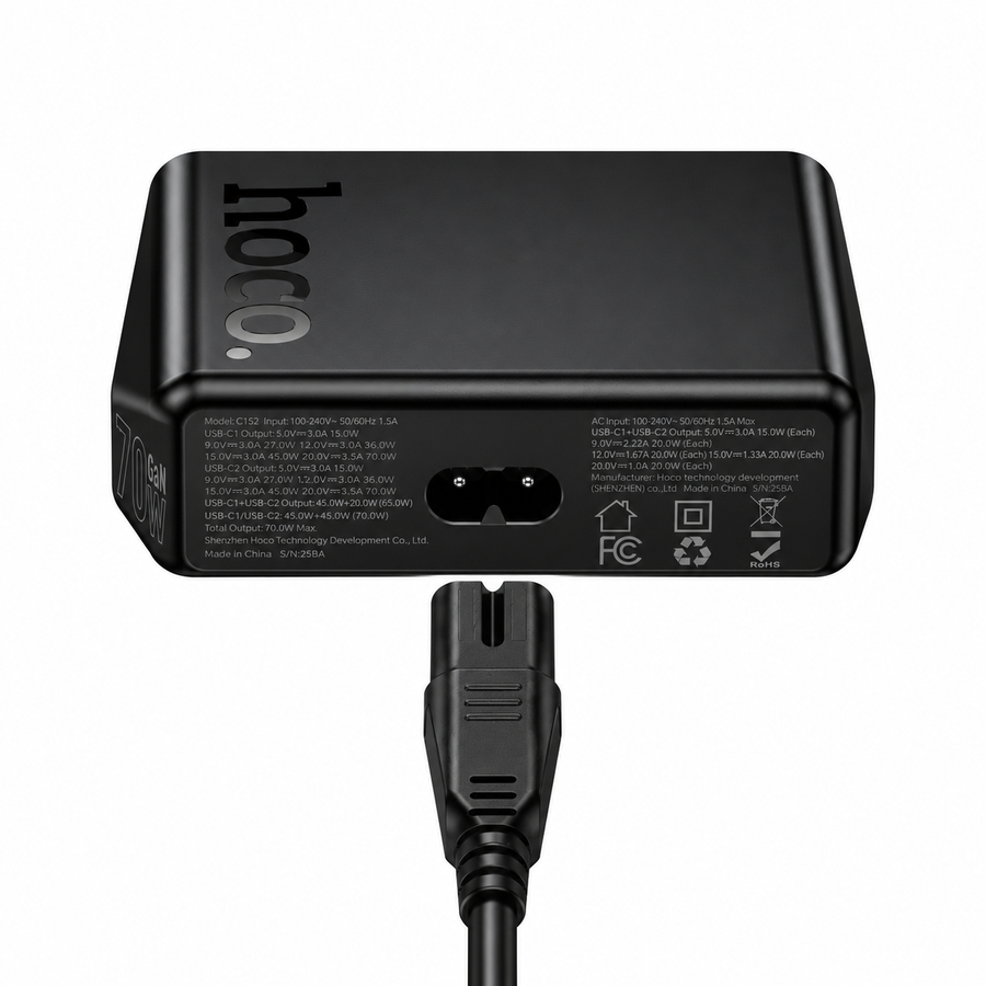 HOCO C152 70W 6-Port Charging Station