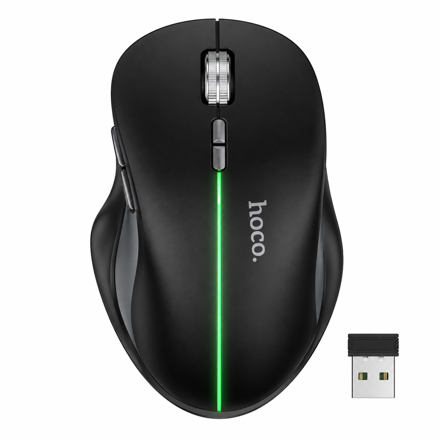 HOCO GM40 Dual-Mode RGB Wireless Mouse