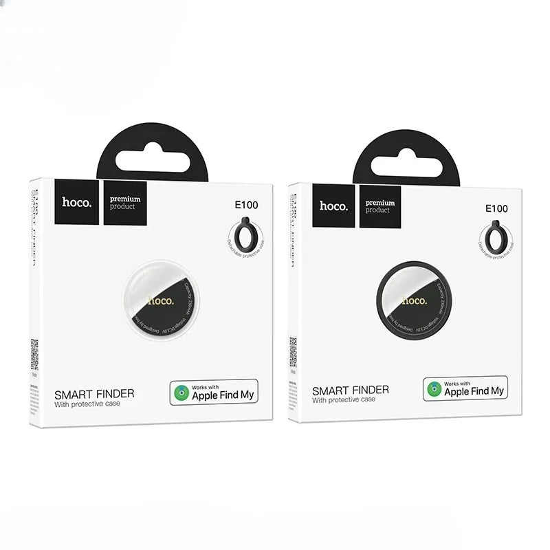 HOCO E100 Graceful Anti-Lost Smart Tracker for iPhone – Apple Find My, 9-12 ( White )