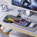HOCO GM702 Vistoso Sniper Gaming Keyboard - 104 Keys RGB Backlit Wired – product image 4, HOCO Pakistan