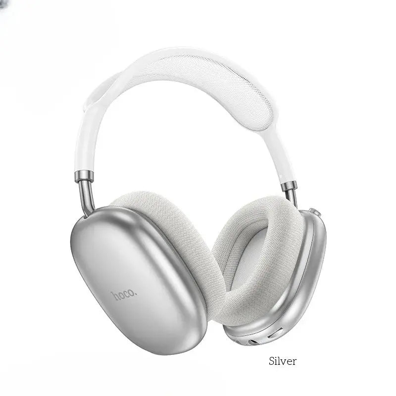HOCO W55 Pleasing Wireless Headphones Silver Pakistan
