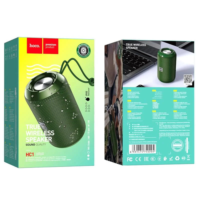 HOCO HC1 Trendy Sound Portable Speaker Braided Strap Price Pakistan
