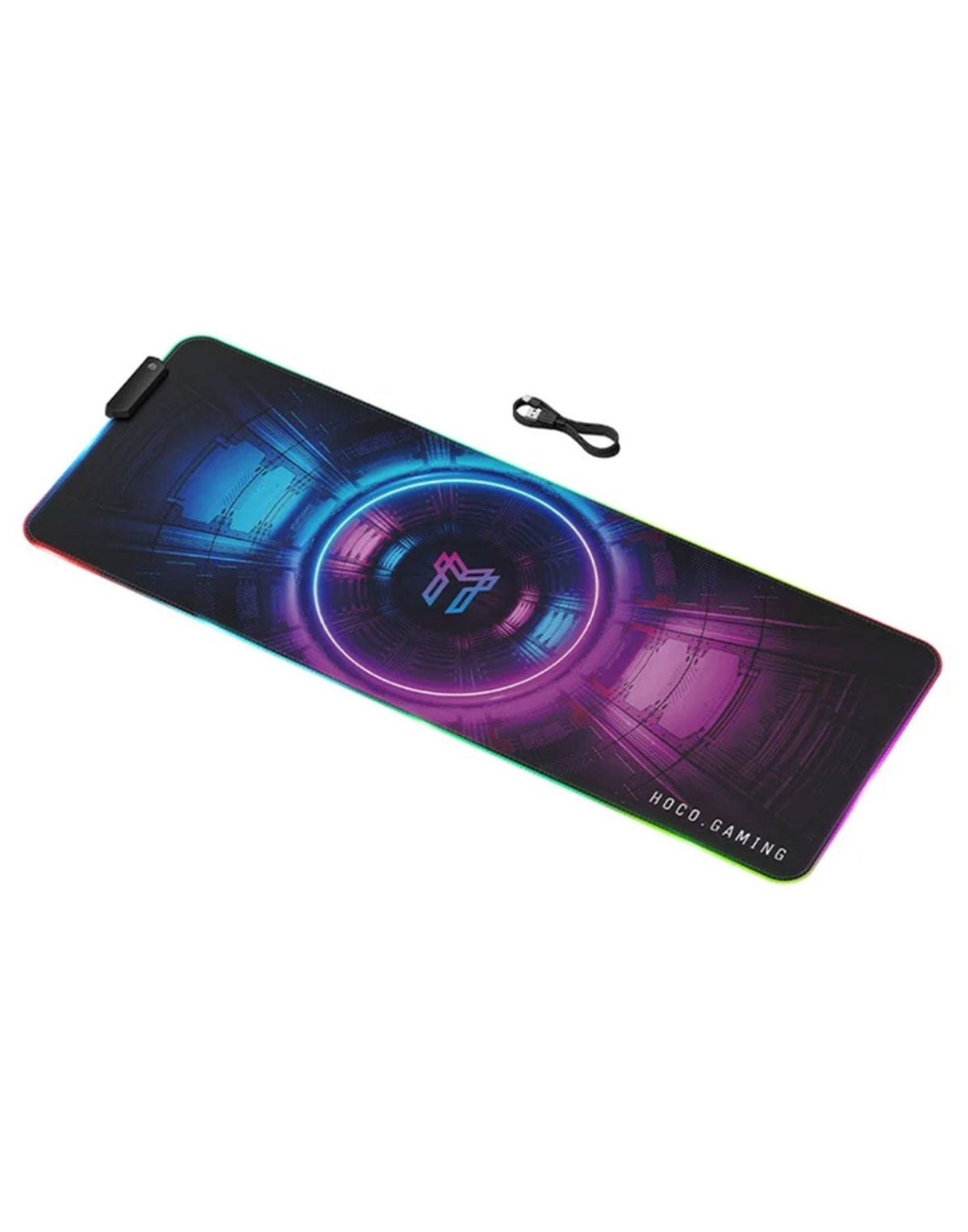 HOCO GM864 Premium Extra Large Gaming Mouse Pad with RGB Light (300x800mm) – product image 1, HOCO Pakistan