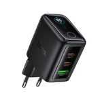 HOCO N79 65W GaN Fast Charger with TFT Display – Black