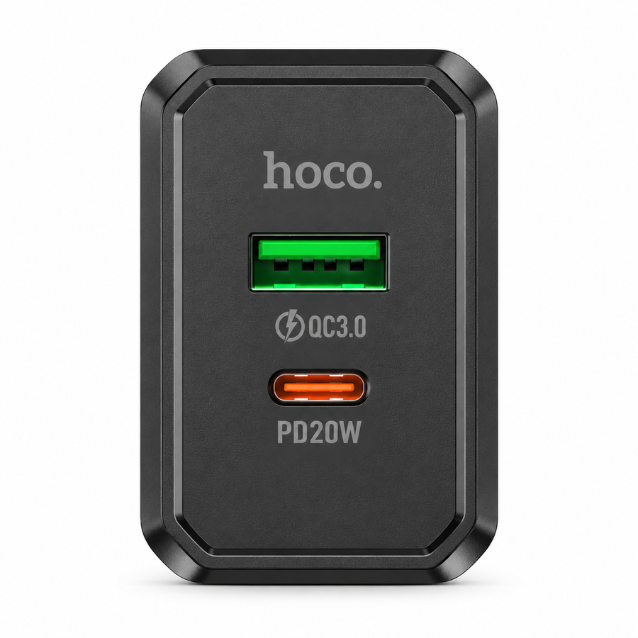 HOCO CS14 20W Dual-Port Wall Charger