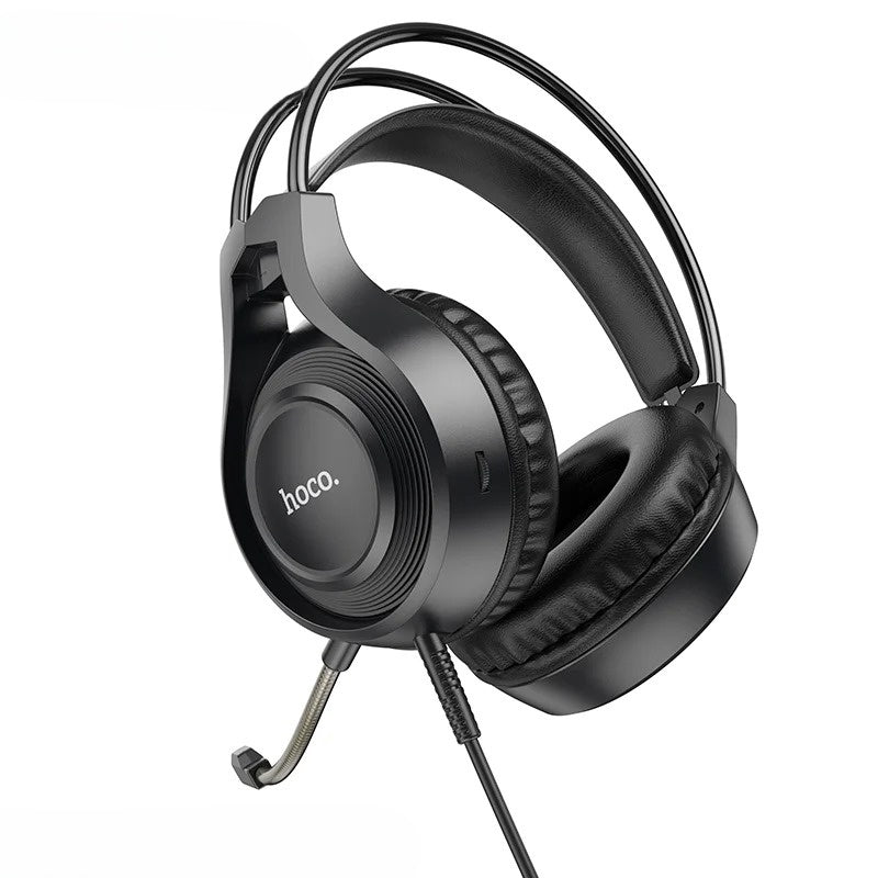HOCO W106 Tiger Gaming Wired Headset Black Pakistan