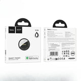 Hoco smart finder packaging with front and back views on a white background