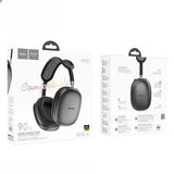 Hoco wireless headphones with packaging on a white background
