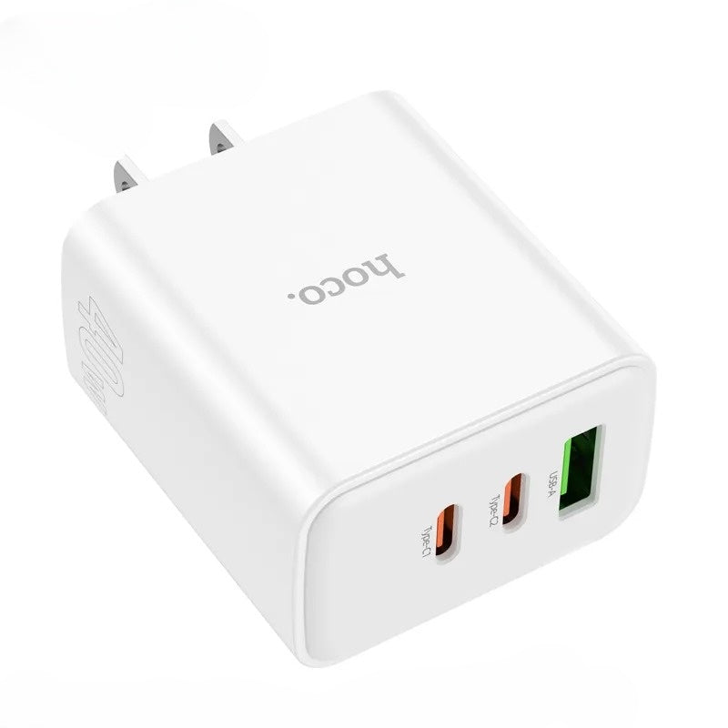 HOCO C126 2x Type-C PD20W USB-A QC3.0 Fast Charger hocopk.com
