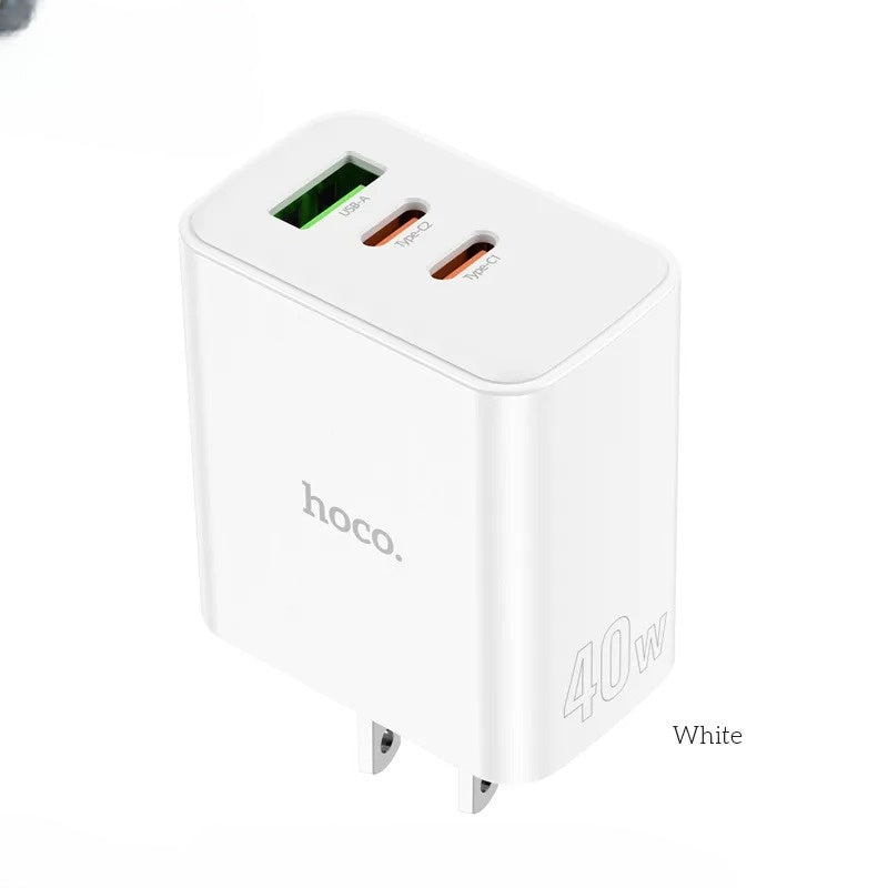 HOCO C126 Pure Power Charger Pakistan – Multi-Protocol iPhone Huawei Samsung