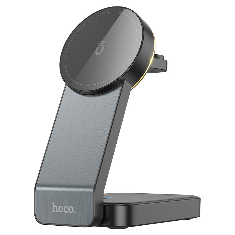 HOCO CQ3 Noble 3-in-1 Magnetic Wireless Charger – 15W Phone + 5W Earbuds +