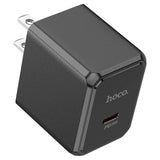 HOCO CS13 Ocean PD20W Single Type-C Wall Charger Black Pakistan