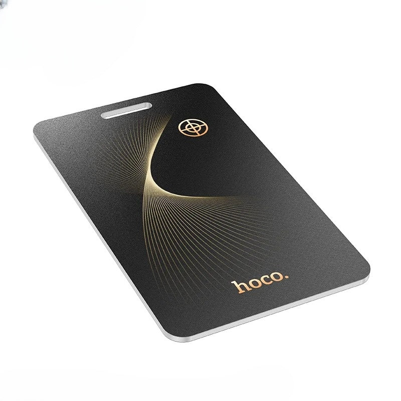 Black and gold mouse pad with 'hoco.' branding on a white background