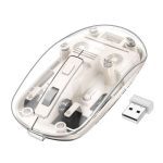 HOCO GM29 Mysterious Transparent White Wireless Mouse Pakistan