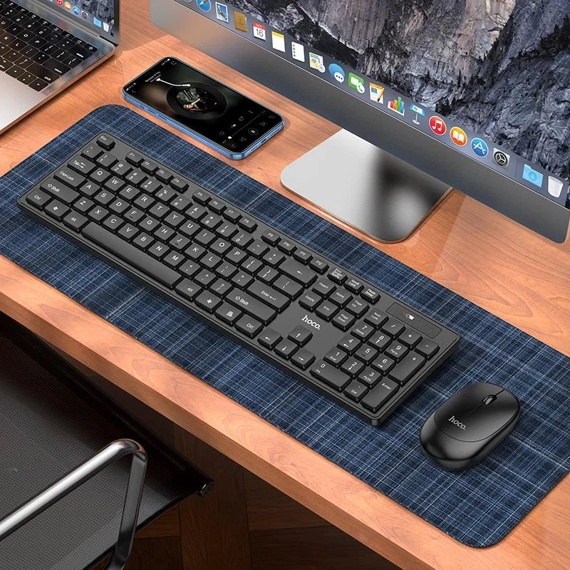 HOCO GM17 104 Key Keyboard Mouse 2.4G Wireless Combo hocopk.com