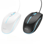 HOCO GM37 Wonderful Wired Gaming Mouse – RGB, 800/1200/1600/2400 DPI, 4 Button ( Black)