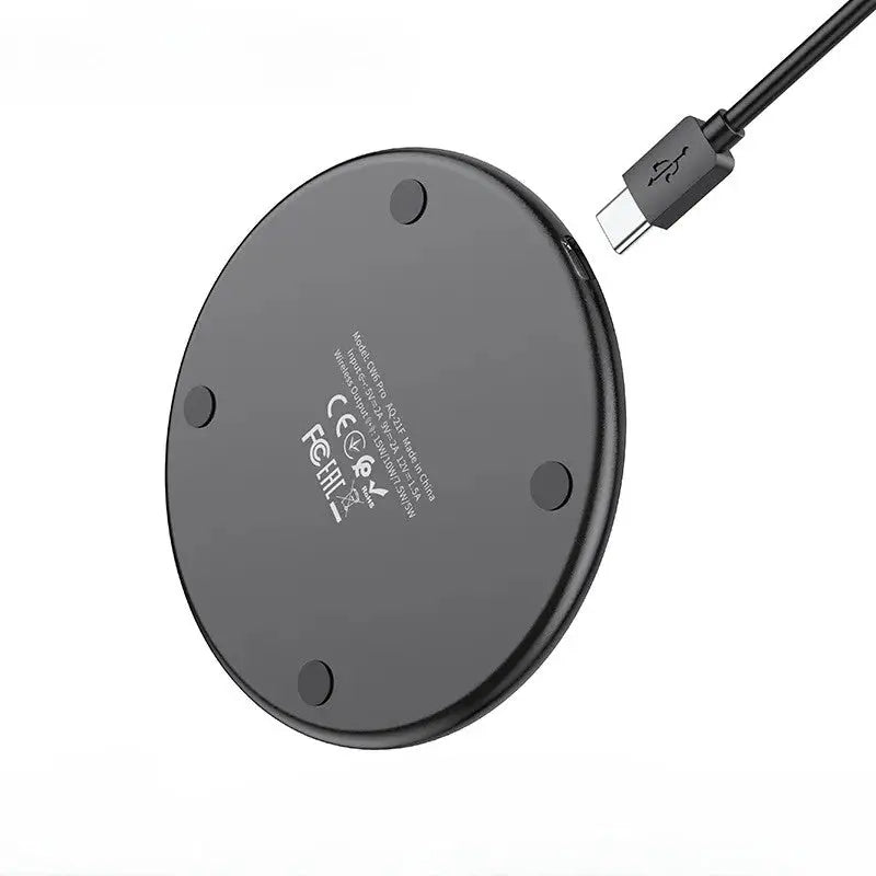 HOCO CW6 Pro Easy Breathing Light Indicator Wireless Charger Pakistan