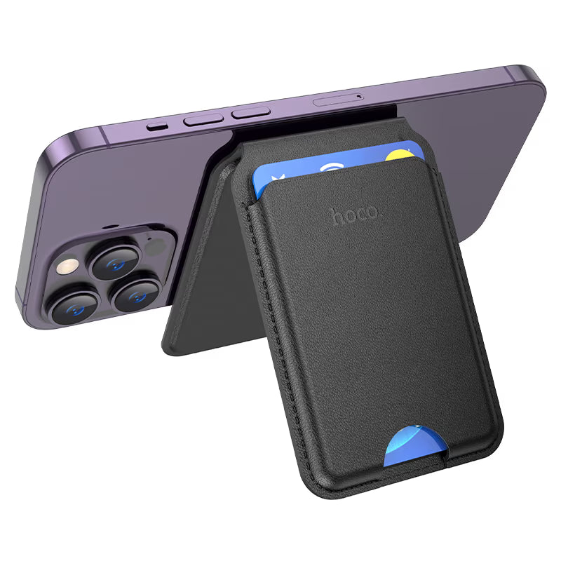HOCO GT3 Magnetic Card Holder & Phone Stand