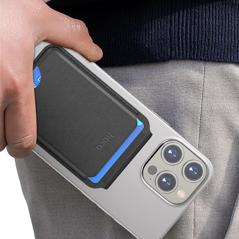 HOCO GT3 Magnetic Card Holder & Phone Stand