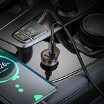 HOCO NZ16B Rigorous 45W Dual USB-C Car Charger