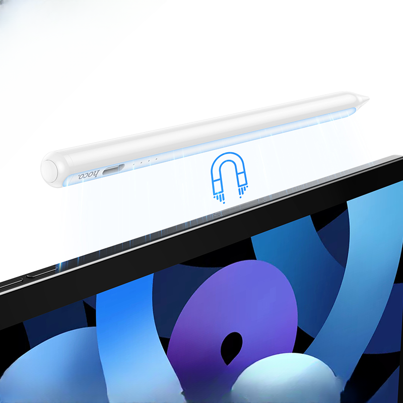 HOCO GM114 Smart Active Stylus Pen for iPad – Magnetic, USB-C