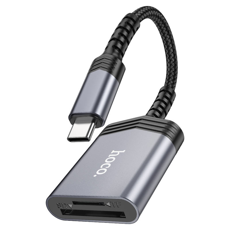HOCO UA25 USB-C SD & TF Card Reader