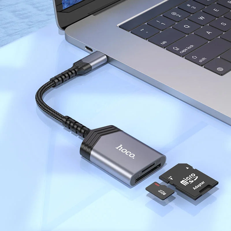 HOCO UA25 Compact 26g Type-C Card Reader Pakistan