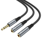 HOCO UPA21 2-in-1 3.5mm Audio Splitter Cable Pakistan
