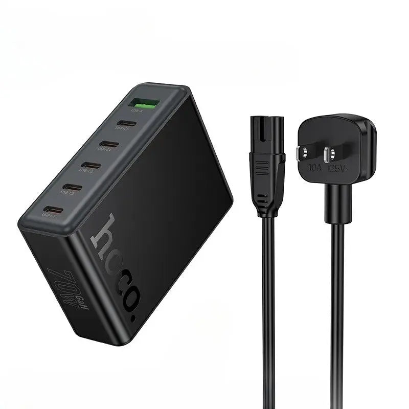 HOCO C152 Modern Charging Station Pakistan – 5x Type-C USB-A 70W