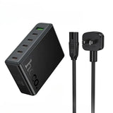HOCO C152 Modern Charging Station Pakistan – 5x Type-C USB-A 70W
